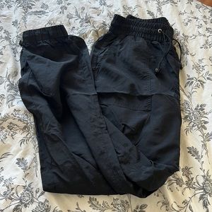 Fashion nova black drawstring joggers